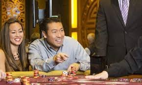 Live dealer studio with multiple camera angles and professional lighting